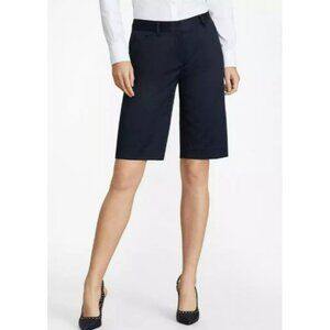 Barneys New York Black Stretch Bermuda Shorts Size 0